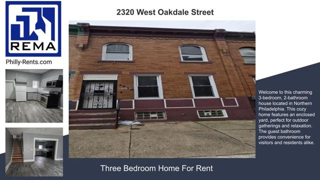 2320 W  Oakdale St, Philadelphia, PA 19132