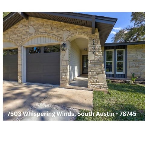 7503 Whispering Winds Dr, Austin, TX 78745