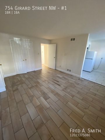 754 Girard St   NW #1, Washington, DC 20001