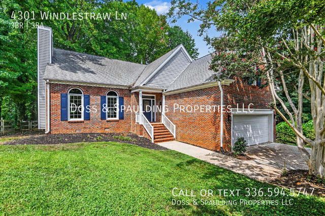 4301 Windlestraw Ln, Greensboro, NC 27410