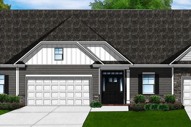 Victoria B Plan in Providence Station Townhomes at Trolley Run, Aiken, SC 29801