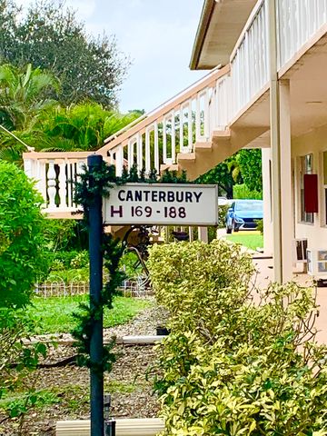 171 W  Canterbury Dr   #H, West Palm Beach, FL 33407