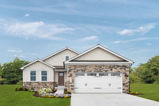 Dominica Spring Plan in Brandywine Ranches, Greenfield, IN 46140
