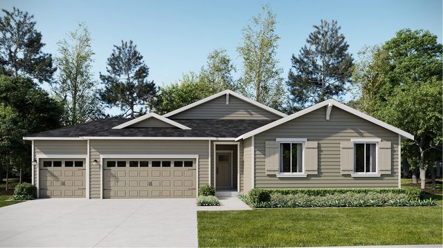 Logan 3-car Plan in Woodridge : Platinum Collection, Spokane, WA 99208