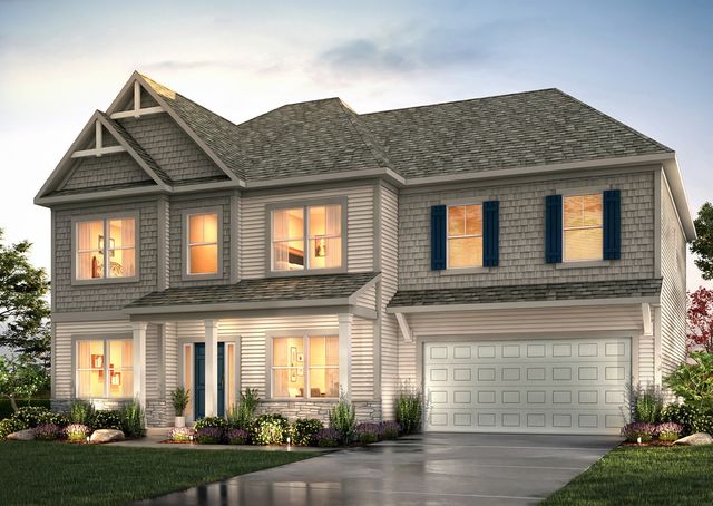 The Bedford Plan in True Homes On Your Lot - Mill Creek Cove, Bolivia, NC 28422