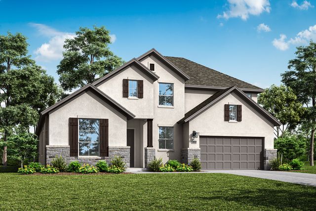Duval Plan in Homestead at Old Settlers Park, Round Rock, TX 78665