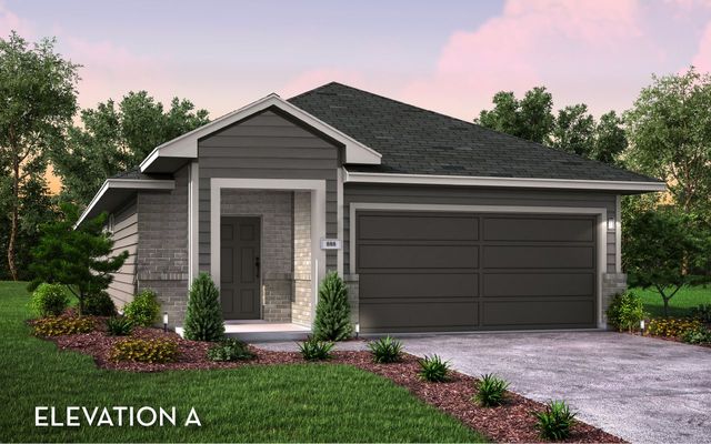 Maple Plan in Willow View, Converse, TX 78109