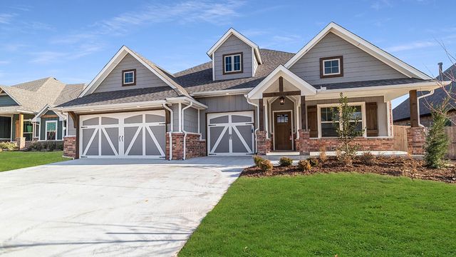 Shiloh Bonus Room Half Bath Plan in Westfall, Choctaw, OK 73020