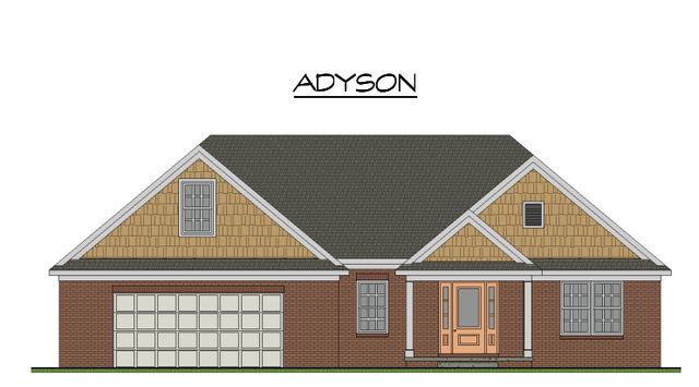 Adyson Plan in Creekside Meadows, Evansville, IN 47725