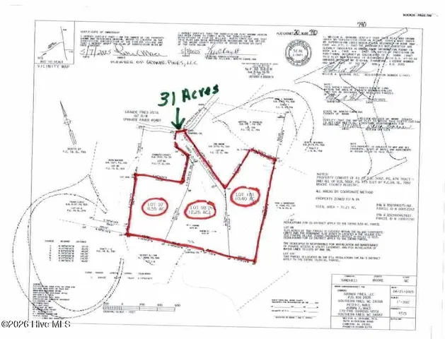501 Grande Pines Vista LOT 97, 98, 101, Jackson Springs, NC 27281