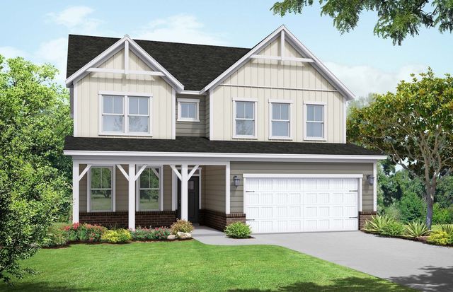 The Willow B Plan in Wellers Knoll, Lillington, NC 27546