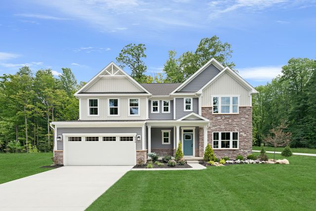 Roanoke Plan in Meadows at Fairway Pines, Painesville, OH 44077