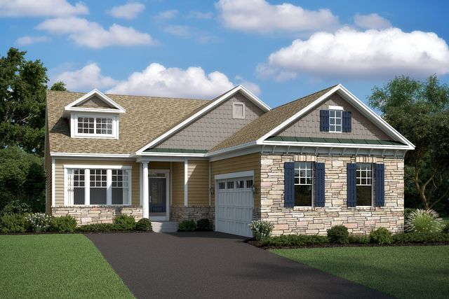 Lewes I Plan in K. Hovnanian's® Four Seasons at Baymont Farms, Middletown, DE 19709