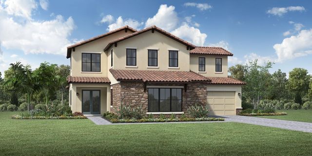 Grenache Plan in Toll Brothers at Bella Collina - Lago Collection, Montverde, FL 34756