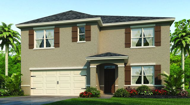 Hayden Plan in Deltona New Homes, Deltona, FL 32738