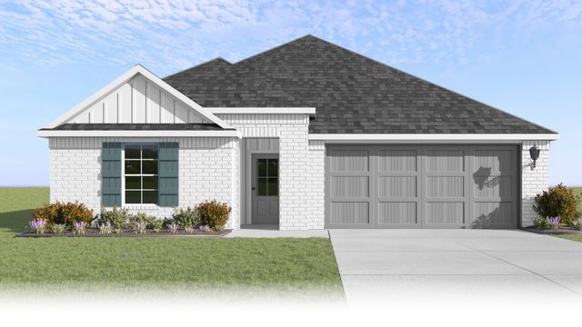 Lakeway Plan in Crest at Morganfield, Lake Charles, LA 70607