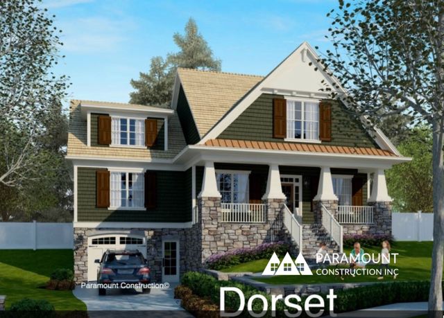 Dorset - Large Front Porch Plan in PCI -22207, Arlington, VA 22205