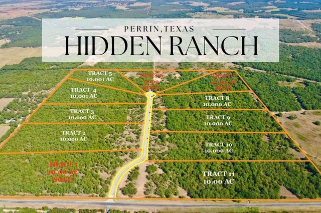TRACT Nine Hidden Ranch Ln, Perrin, TX 76486
