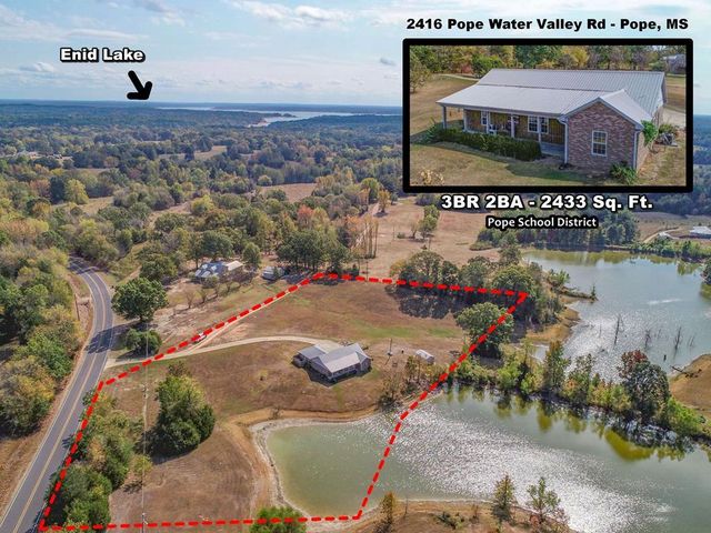 2416 Pope Water Valley Rd, Pope, MS 38658