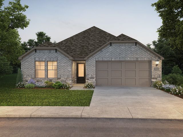 The Greenville Plan in Tesoro at Chisholm Trail Ranch, Fort Worth, TX 76108