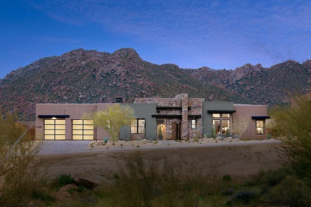 Residence Six Plan in Rosewood Highlands at Storyrock, Scottsdale, AZ 85255