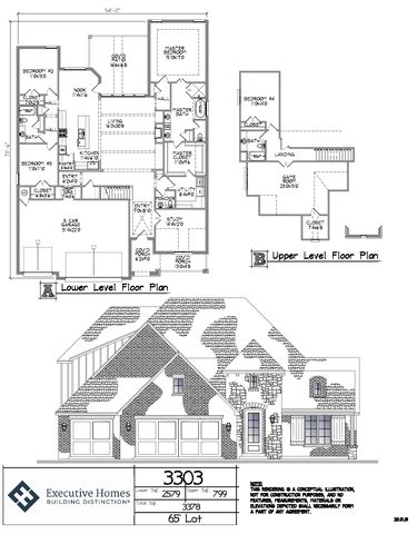 3303 Plan in Redbud Glen, Glenpool, OK 74033