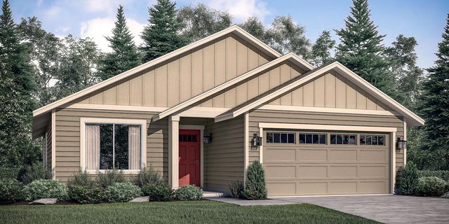 The Arcadia - Build On Your Land Plan in Southern Oregon- Build On Your Own Land - Design Center, Central Point, OR 97502