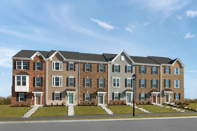 Strauss Attic Rear Garage Plan in South Lake, Bowie, MD 20716