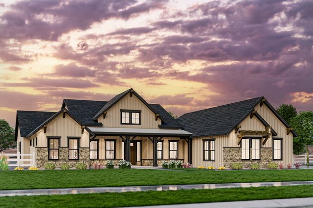 Topaz Plan in The Estates at Dry Creek Ranch: Half-Acre Lots, Garden City, ID 83714