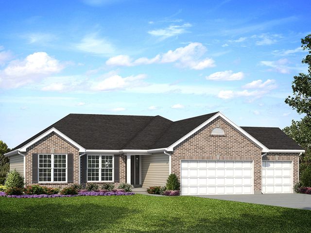 Hickory Plan in Wilmer Crossing Enclave, Wentzville, MO 63385
