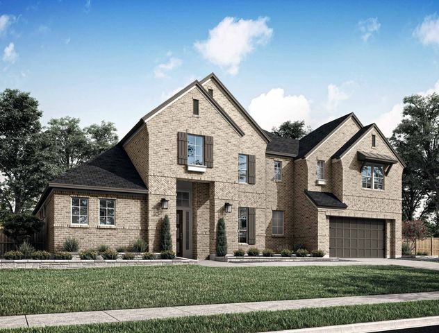 Messina Plan in Woodson's Reserve 80', Spring, TX 77386