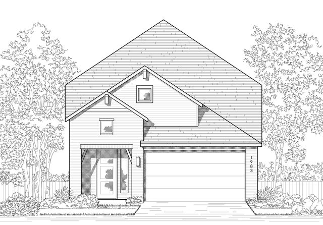 Plan Rembrandt in Heritage Ranch: 40ft. lots, Sherman, TX 75092