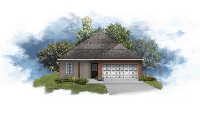 Woodford II H Plan in Fieldchase, Thibodaux, LA 70301