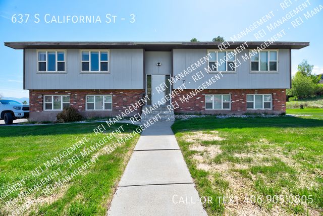 637 S  California St   #3, Helena, MT 59601