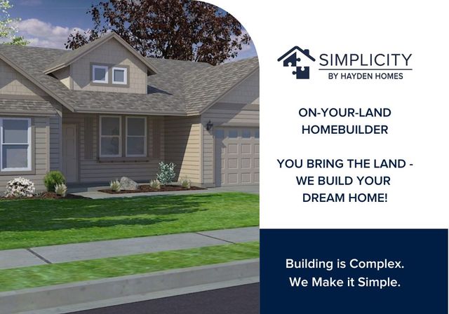 The Snowbrush - Build On Your Land - Roseburg Plan in Simplicity Design Center - Build On Your Land, Roseburg, OR 97470