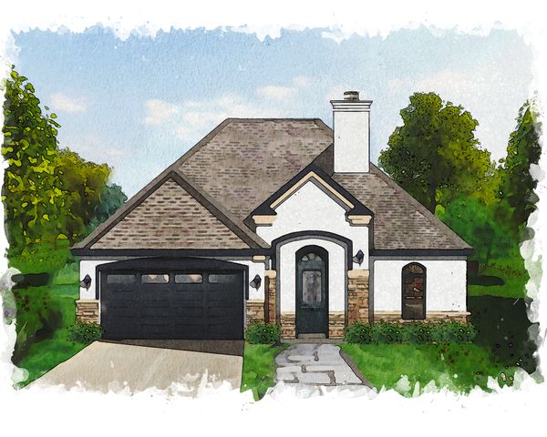 The Woods Plan in Boehme Ranch, Castroville, TX 78009