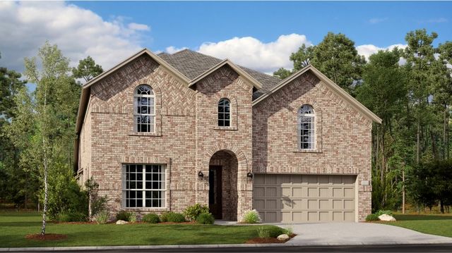 Liberty II Plan in Wildflower Ranch : Brookstone Collection, Justin, TX 76247