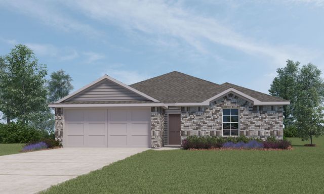 Bellvue Plan in Rivers Crossing, China Spring, TX 76633