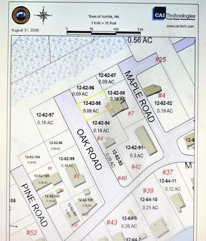6 Oak Rd, Norfolk, MA 02056