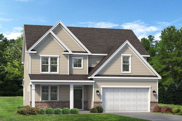 Brooks Plan in Woodlands at Echo Farms, Wilmington, NC 28412