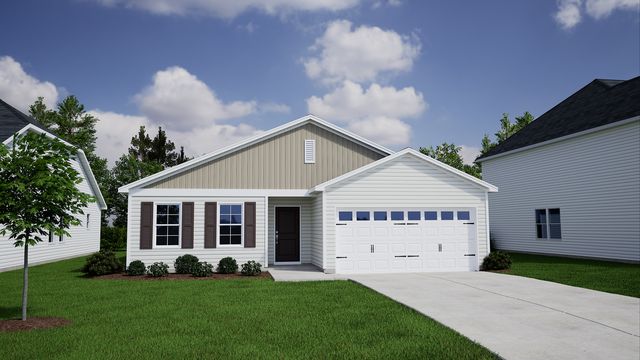 Dorchester Plan in Citadel Point at Southbridge, Sneads Ferry, NC 28460
