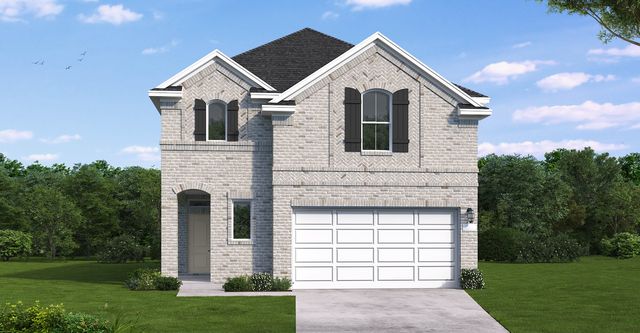 Bloomburg Plan in The Meadows at Imperial Oaks 40', Conroe, TX 77385