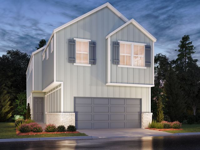 The Weston (S105) Plan in Kemah Crossing - Townhome Collection, Kemah, TX 77565