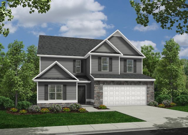 Brentwood Plan in The Reserve at Willow Oaks, Canton, GA 30114