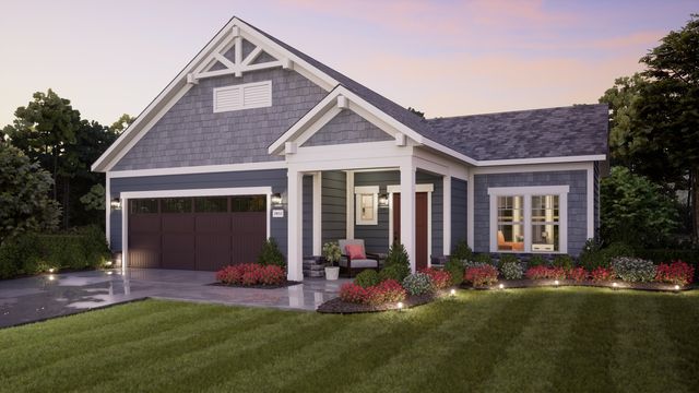 Palazzo Plan in The Courtyards of Hyland Meadows, Plain City, OH 43064