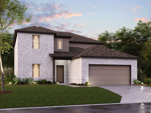 Magellan Plan in Mobberly Farms, Pilot Point, TX 76258