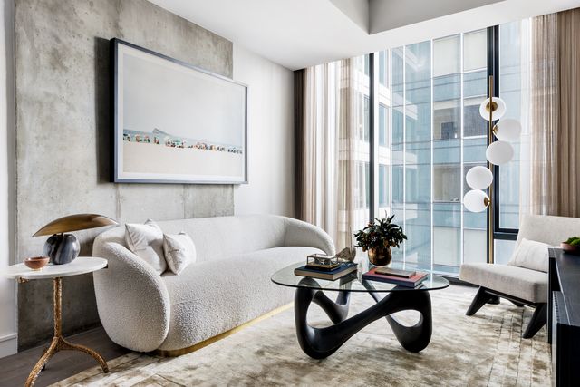 One Bedroom Plan in The Parker, Boston, MA 02116