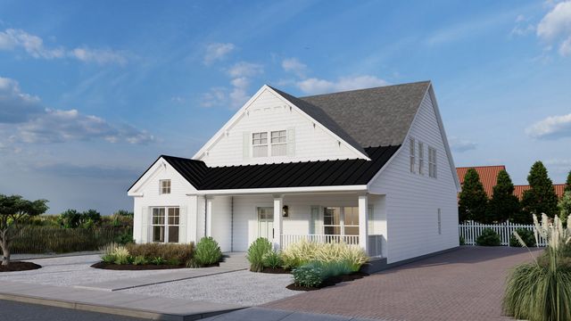 The Pearl Cottage Plan in Stone Harbor-Avalon: Build On Your Lot, Stone Harbor, NJ 08247