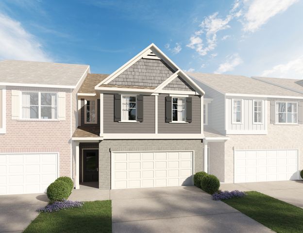 The Lenox Plan in Fairview Lake Townhomes, Conyers, GA 30013