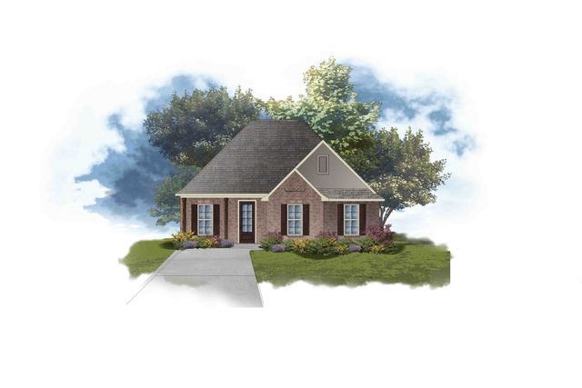 Boucher III B Plan in Metairie Place, Youngsville, LA 70592